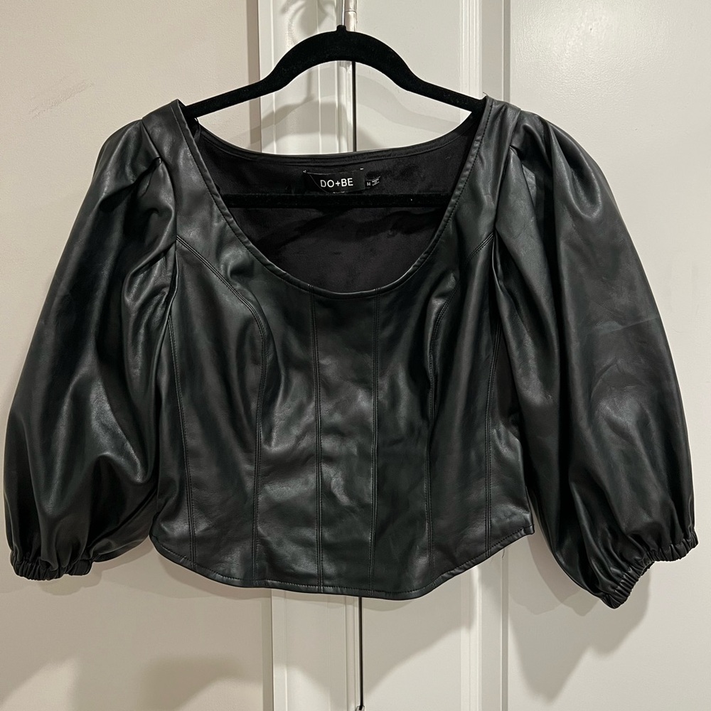 DO+BE Leather top M